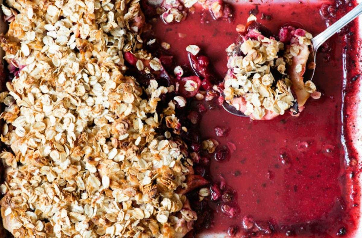ground cherry crumble