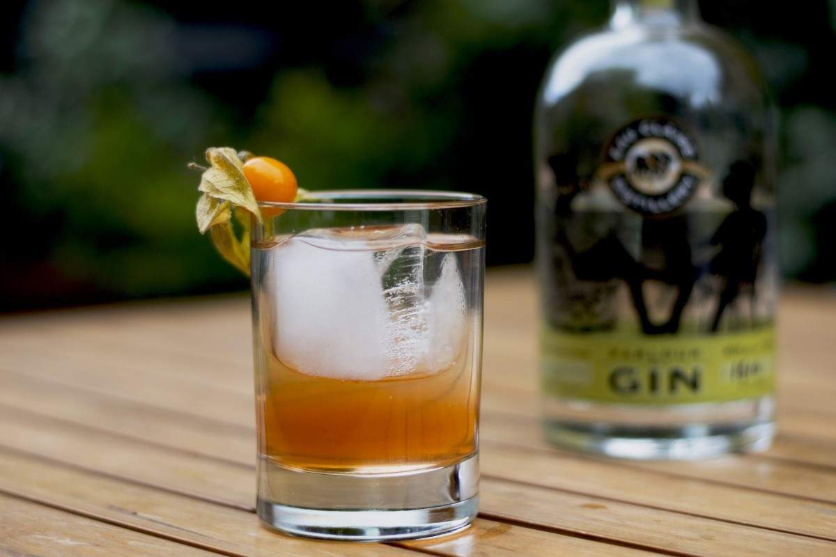 Bar C's Wild Rose Strong cocktail Eat North