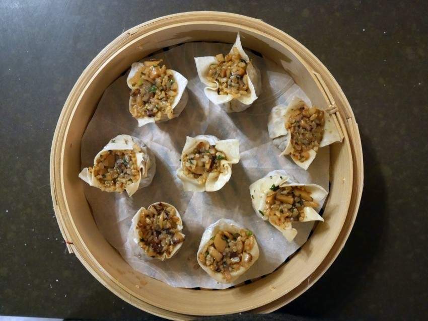 Image for Shanghai-style shao mai with brown rice