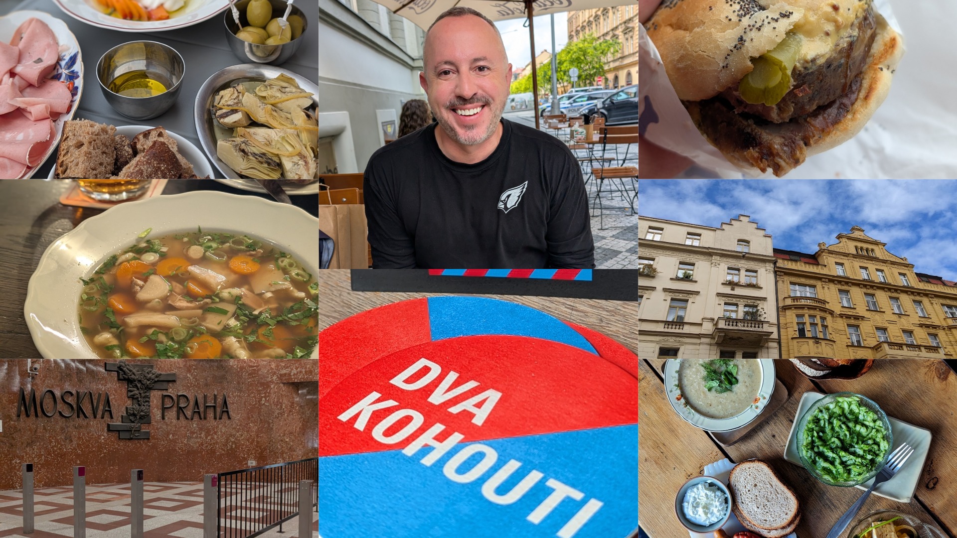 Dan Clapson in Prague