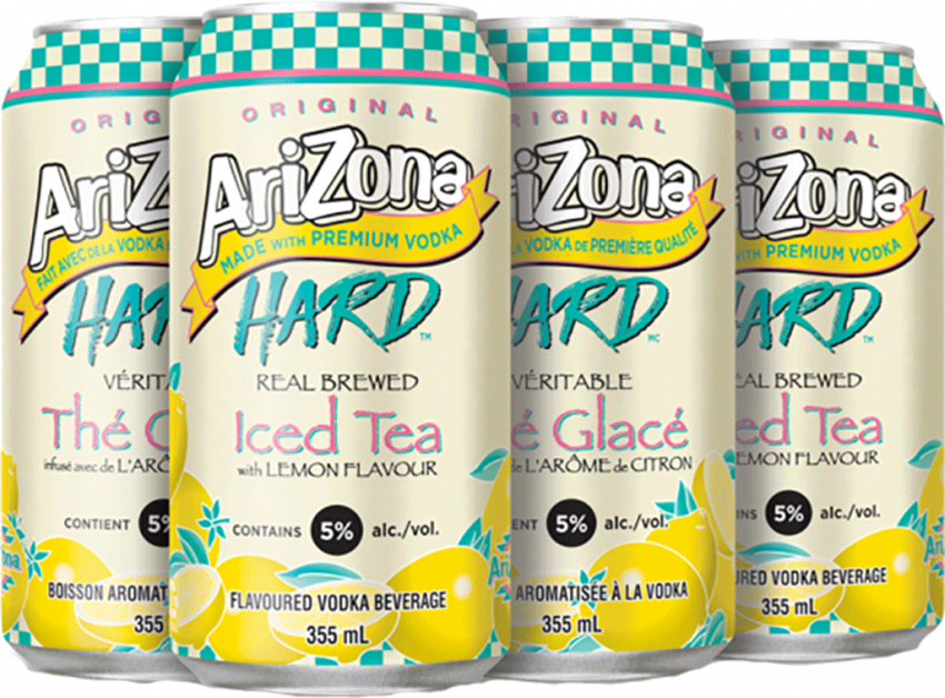Arizona Spiked Hard Iced Tea With Lemon Vodka Seltzer Can (22oz)