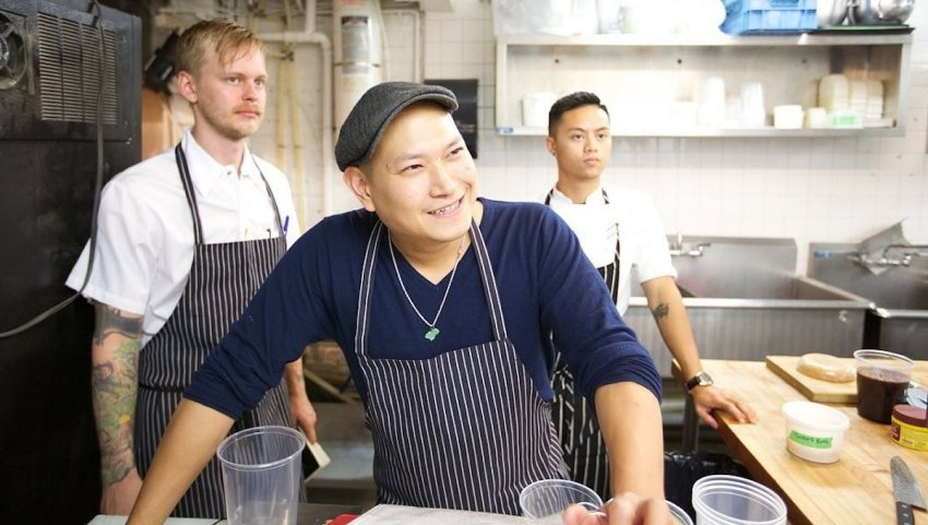 Image for Chef Nick Liu’s turkey wonton noodle soup