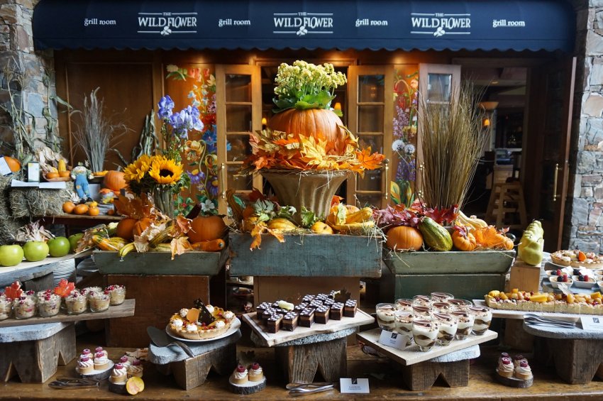 Check it Out: The Wildflower Restaurant's Thanksgiving brunch