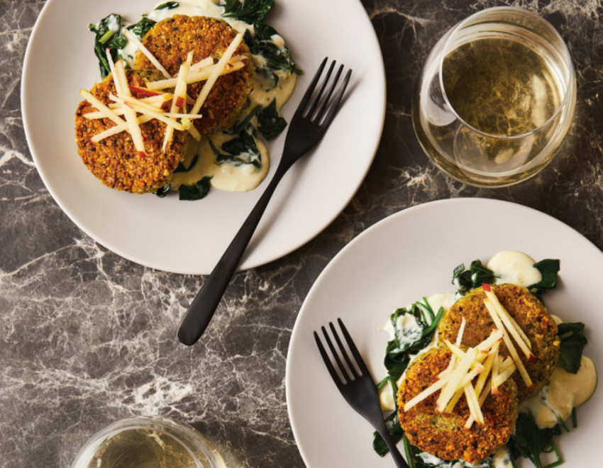Chef Christa Bruneau-Guenther’s bottom-of-the-bag chip and cheese fritters