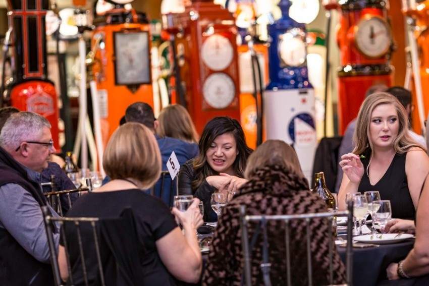 Image for The Prairie Grid Dinner Series: An enthusiastic start in Calgary under the glow of neon lights