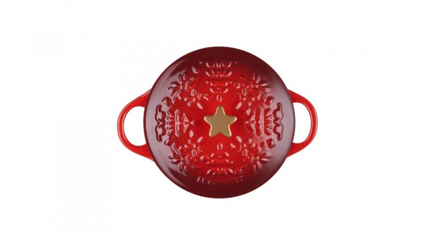 Noël Collection Mini Cocotte with Star Knob