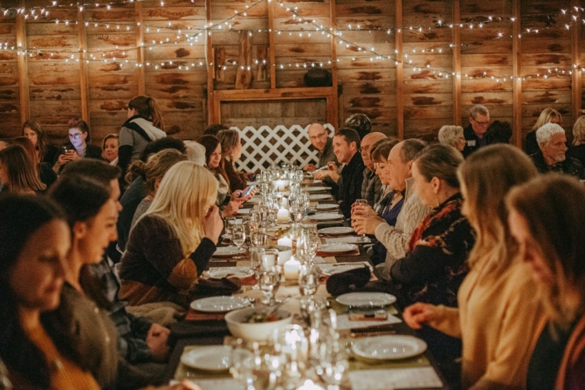 Photo of Saskatoon Prairie Grid Dinner by Erin Cook.