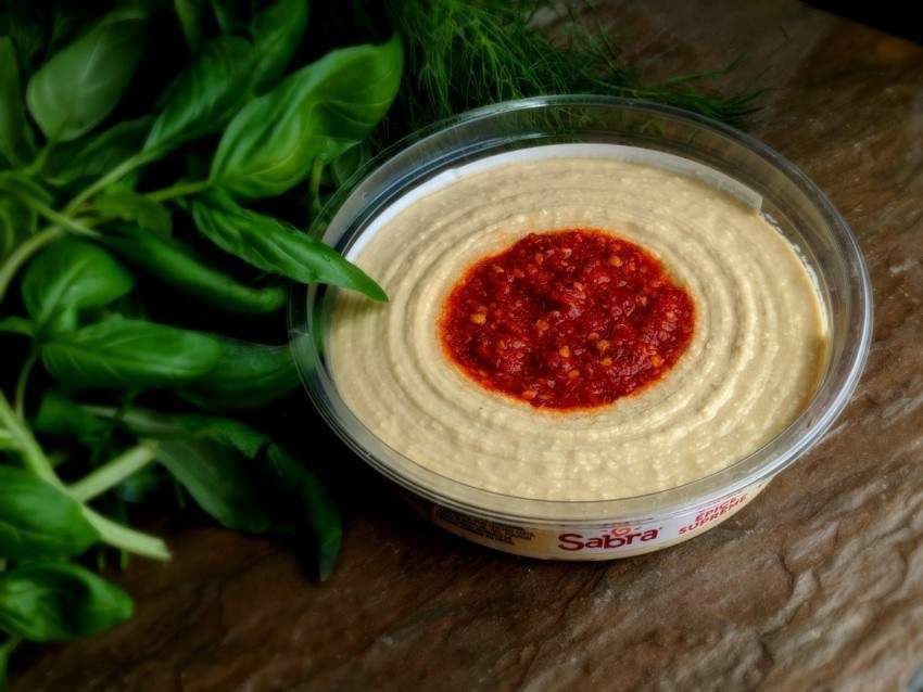 Image for Potato and cucumber salad with fresh herb and hummus dressing