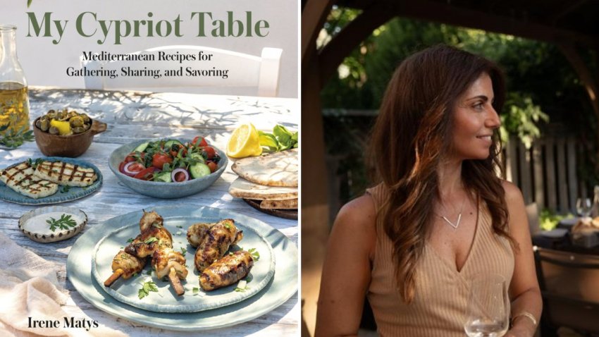 Image for Irene Matys shares her tasty recipe for strawberry, spinach and feta salad with tahini-poppyseed dressing