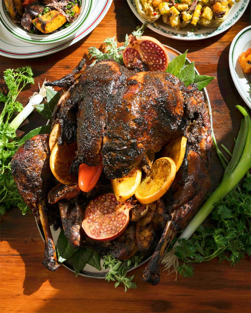 Chef Suzanne Barr's whole jerk turkey | Eat North