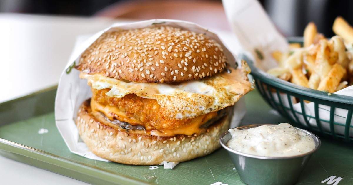 Bells and Whistles allday breakfast burger Eat North