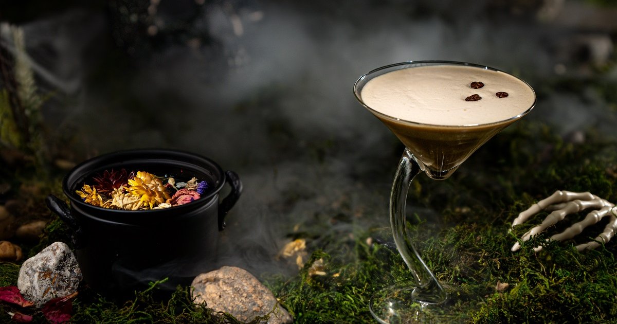 Halloween cocktail recipe Maple espresso martini Eat North