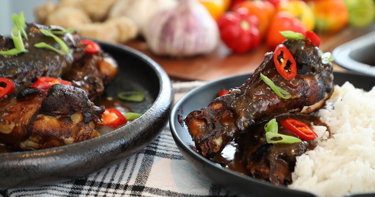 Chef Adrian Forte’s Jamaican jerk turkey wings Eat North