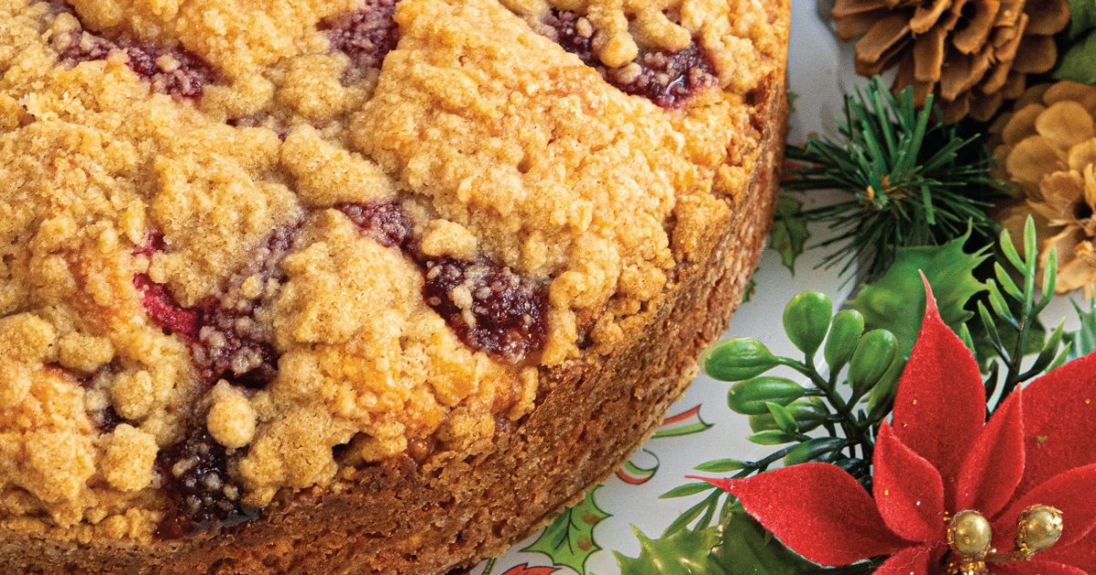 Easy holiday dessert recipe: Cranberry coffee cake | Eat North