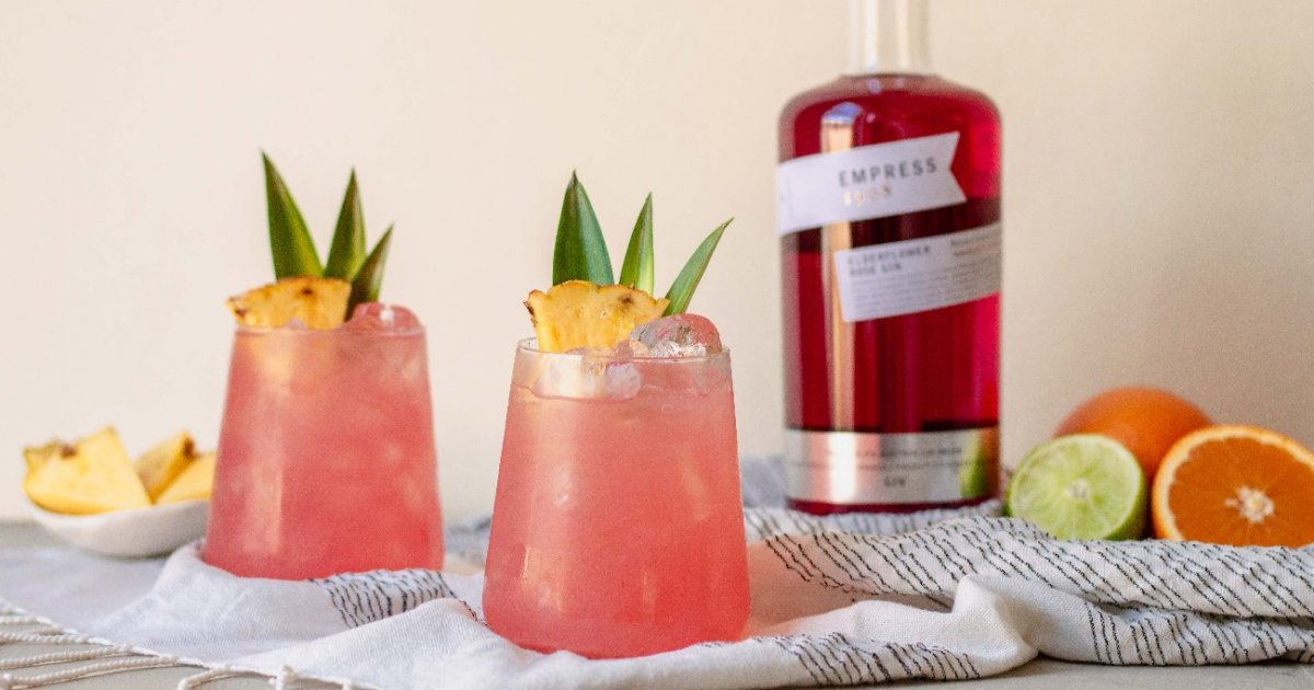 Make this drink Empress 1908 Gin's Royal Holiday Eat North