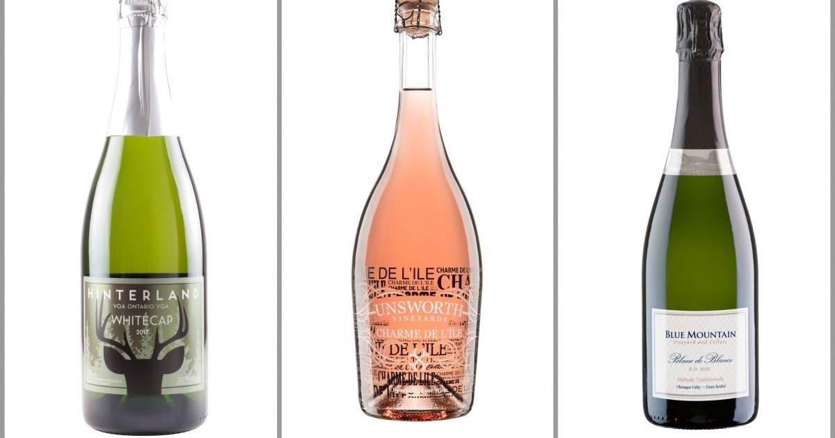 5 Canadian sparkling wines to help you 2019 Eat North