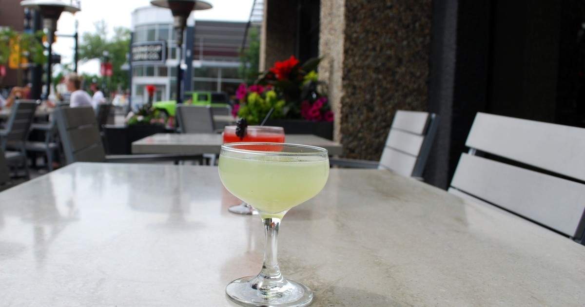 Drinking on the patio, Koreanstyle, with Roy Oh of Anju Eat North