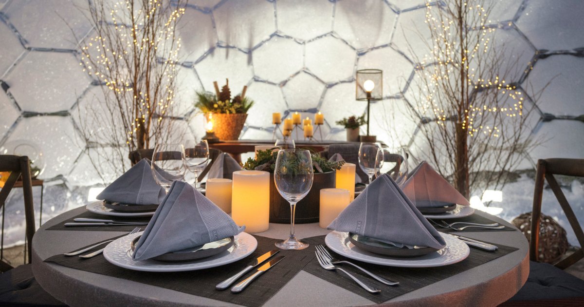 Fairmont Banff Springs unveils new all-season outdoor dome dining | Eat