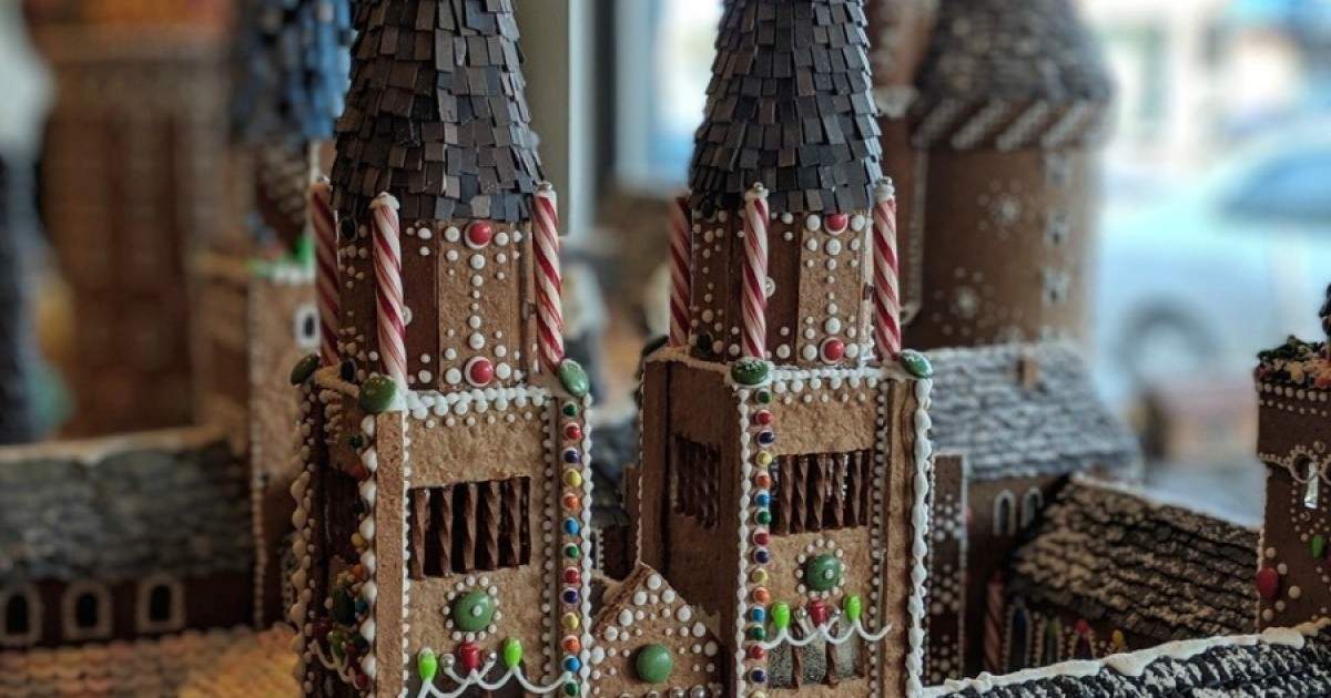 Daily bite Duchess Bake Shop creates a stunning gingerbread Hogwarts