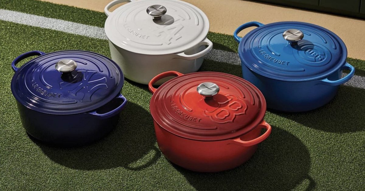 Le Creuset Releases New MLB Signature Series Cookware | Eat North