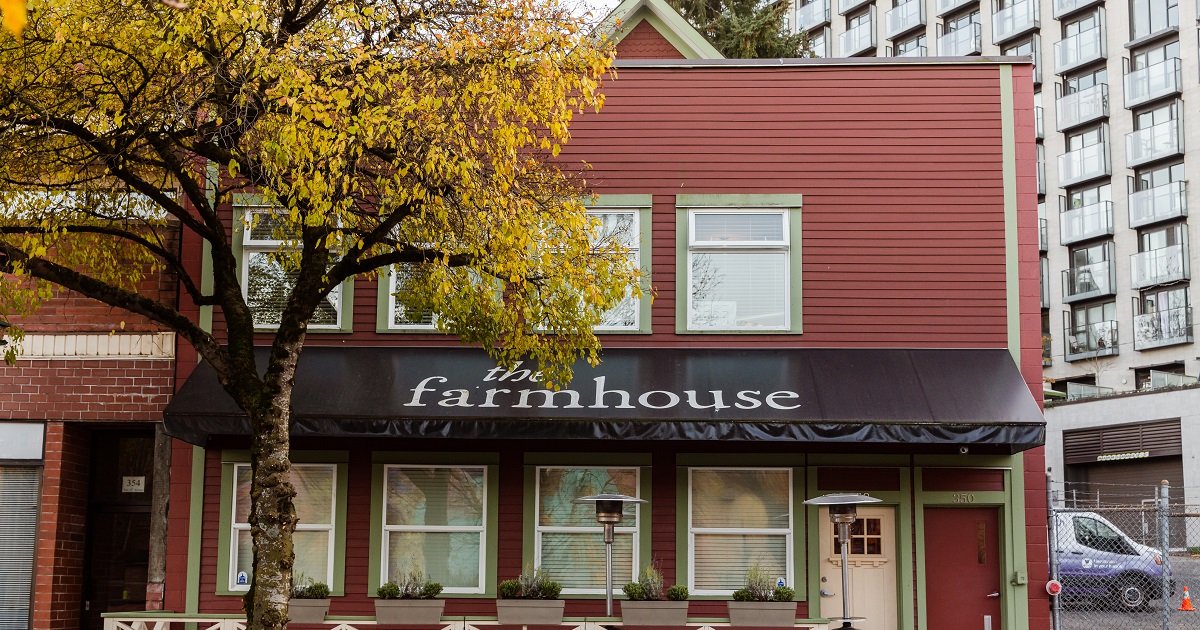 The farmhouse best sale restaurant