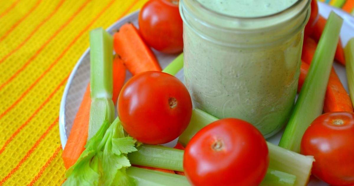 Spicy Green Goddess dressing Eat North