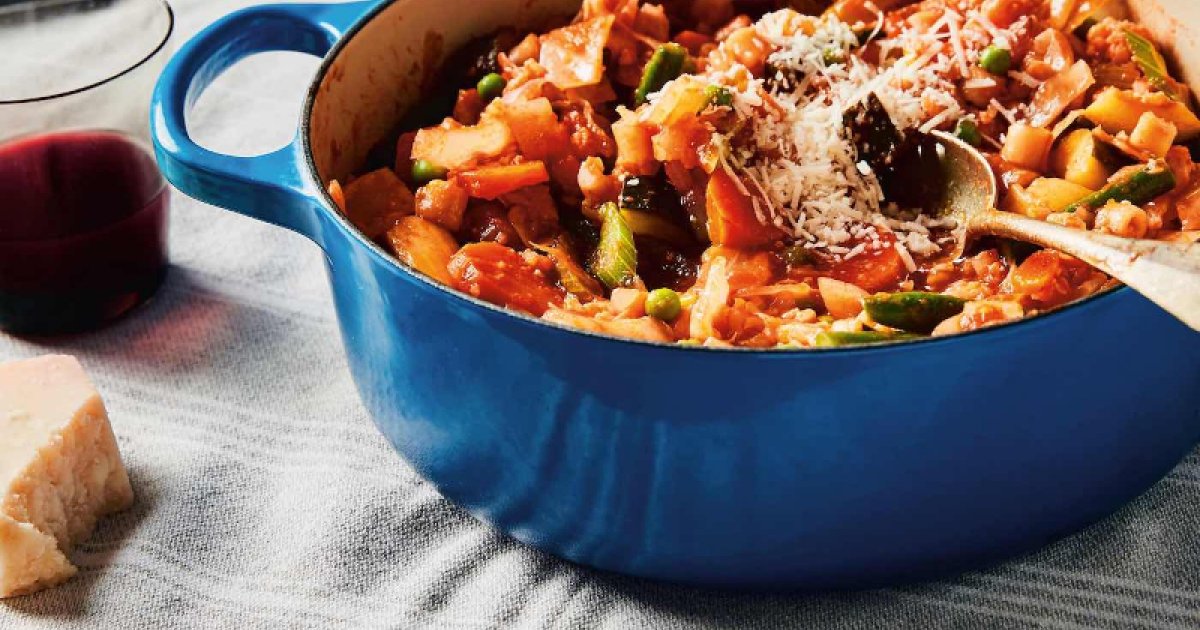 Fairy Godmother minestrone from the How To Eat With One ...