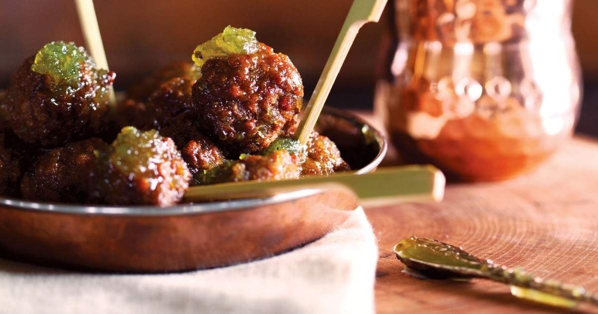 Indianspiced lamb meatballs recipe from The Preservatory cookbook