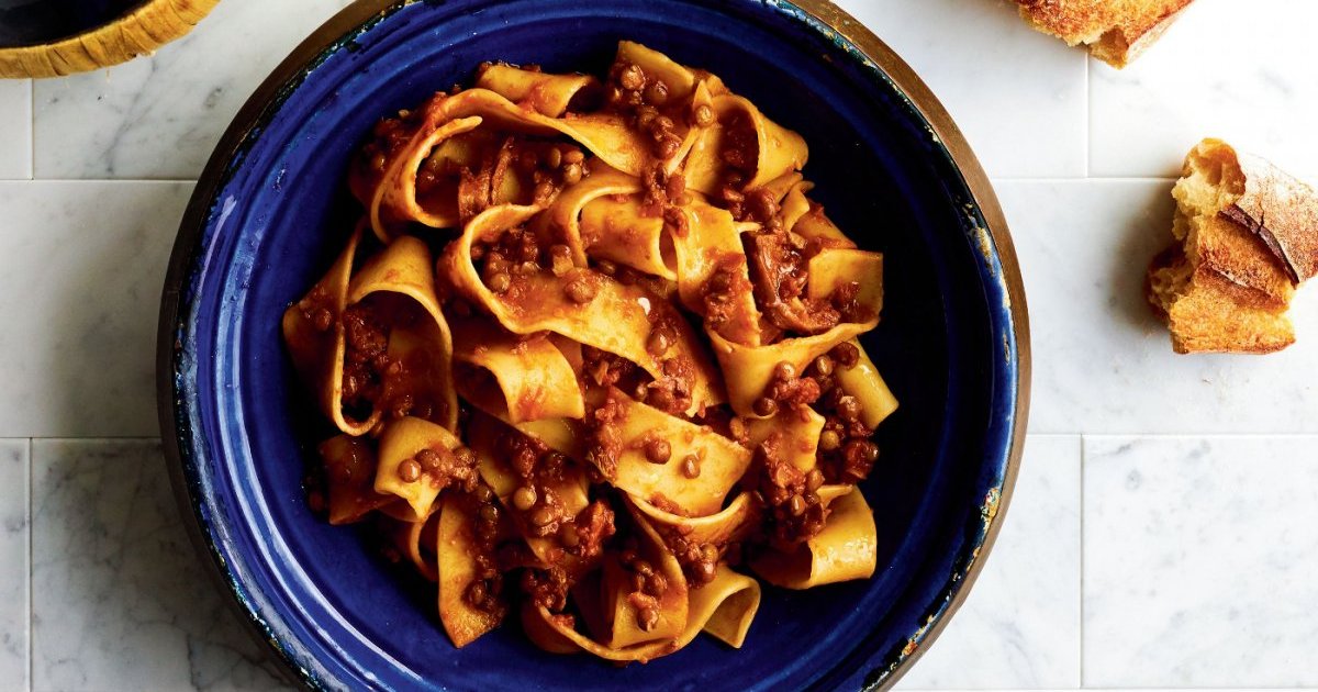Winter recipe: Lentil and mushroom bolognese from 'Everyday ...