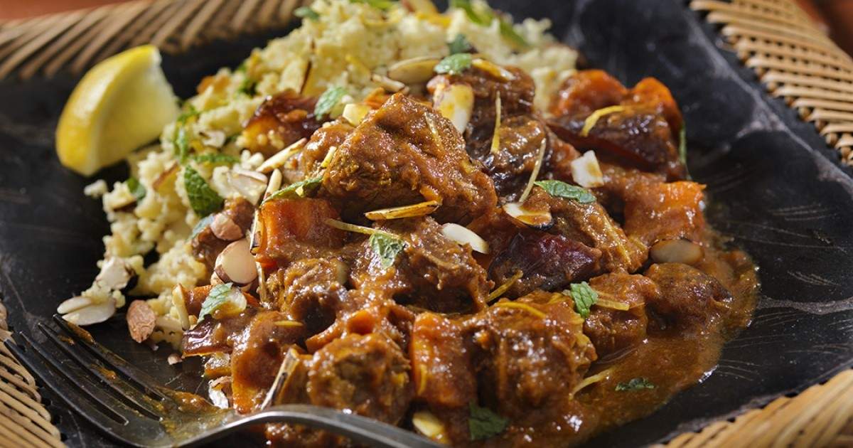 Anna Olson's beef tagine on minted lemon couscous Eat North