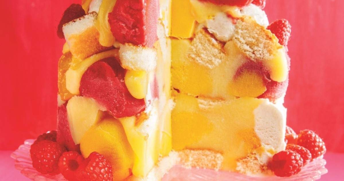 Curtis Stone's Oh-so-delicious mango caramel ice-cream cake recipe | Coles