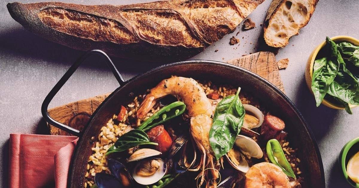 Paella de Carmen from Toronto Eats cookbook Eat North