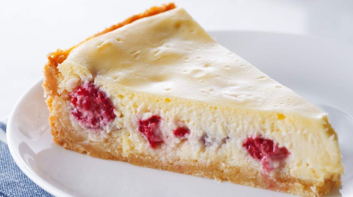 Anna Olson's white chocolate raspberry lime cheesecake | Eat North