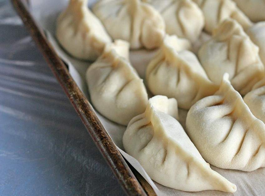 Chinese Napa Cabbage And Pork Dumplings Jiaozi Eat North