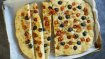 Image for cherry tomato focaccia recipe from the Cooking with Mamma Marzia cookbook
