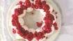 Image for Ricardo&#039;s raspberry and pomegranate pavlova wreath