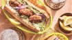 Image for Try this fun recipe for Fish Kebab Po'boys from the 'Indian Food Is Easy cookbook