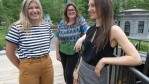 From left: Joanna Fox, Isa Tousignant and Amie Watson. Photo by Dave Sideway.