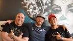 L-R: Daniel Braun, Chris Sills and Edgar Gutierrez of Tres Carnales.