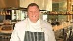 Image for Chef Jonathan Sobol's walnut-crusted pork tenderloin with Korean barbecue sauce