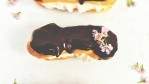 Image for Renee Kohlman's raspberry- and cream-filled éclairs with chocolate glaze