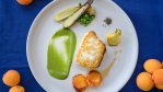 Image for Naramata Inn’s pan-seared halibut with apricot compote