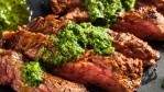 Urban Butcher flank steak with chimichurri