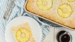 Image for Jillian Harris' recipe for Piña Colada sheet-pan pancakes