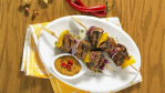 Image for Beef skewers with peanut sauce