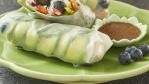 Image for Vegetable blueberry spring rolls with B.C. blueberries