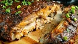 Urban Butcher Asian-style barbecued pork ribs.