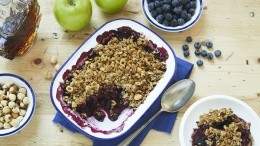 Image for Blueberry apple crisp