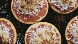 Image for Broiled grapefruit with honey and coconut from The Sobo Cookbook