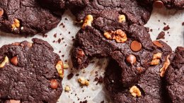 Image for Try this recipe for brownie walnut cookies from the new 'Craving Vegan' cookbook